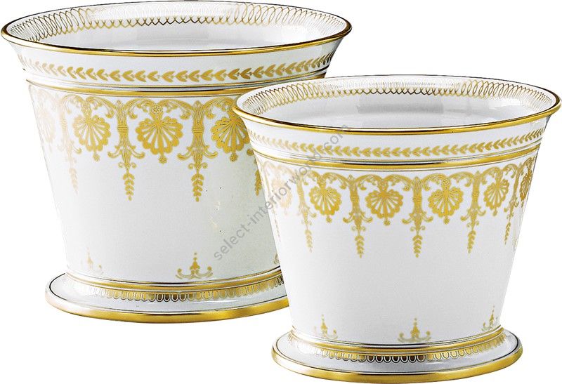 Le Porcellane / Flower Boxes & Flower Pots / Cachepot Fascia Impero 4155 4154