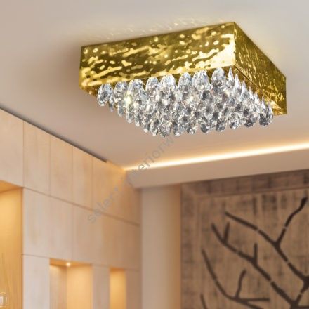 Patrizia Volpato / Semi-Flush Mounts / Magma Handcrafted 24 Karat Gold PV-450-PL