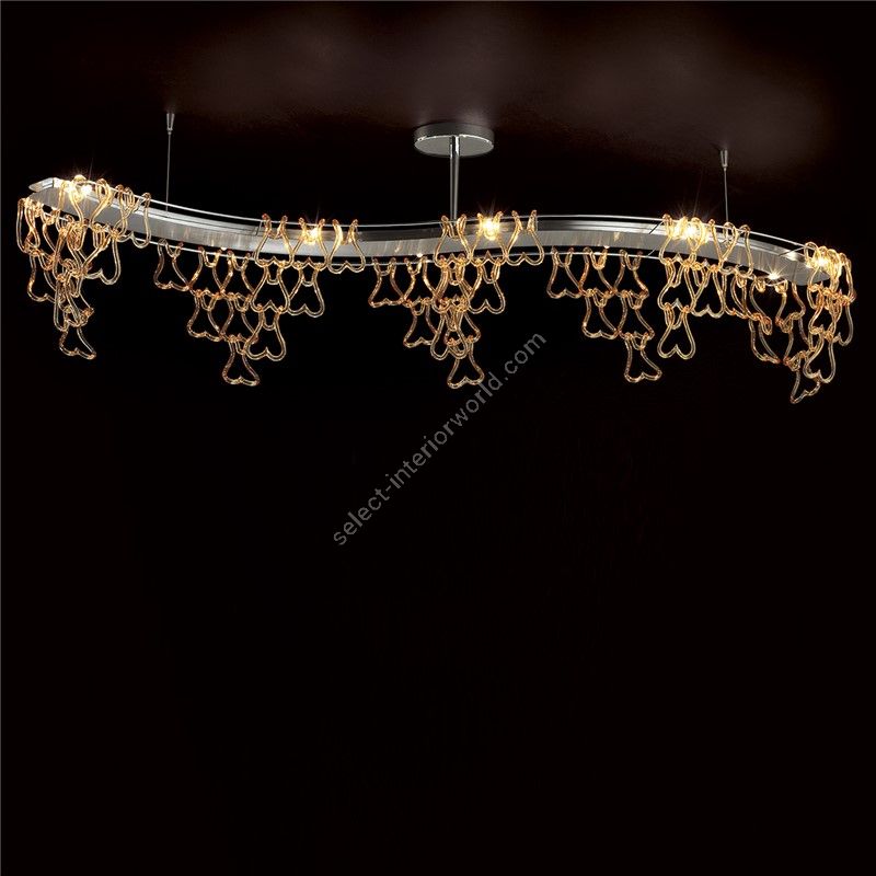 Patrizia Volpato / Island Lighting / Legami Handcrafted Murano Glass 24 Karat Gold