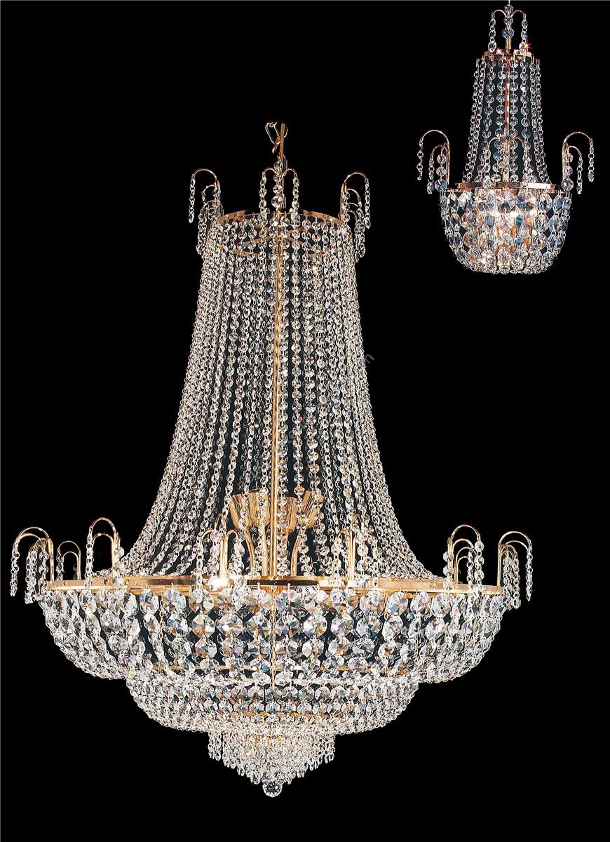 Italian Luxury Lighting / Chandeliers / Empire 18 Lights 5011 080