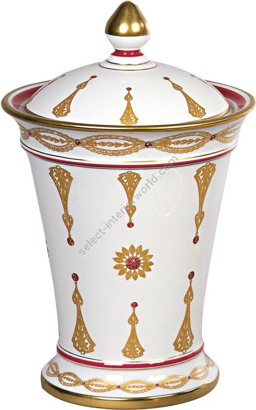Le Porcellane / Vases with Lids / Potiche Ponte Vecchio 5012 5011