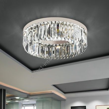 Patrizia Volpato / Semi-Flush Mounts / Cristalli Murano Glass 24 Karat Gold PV-5085-PL