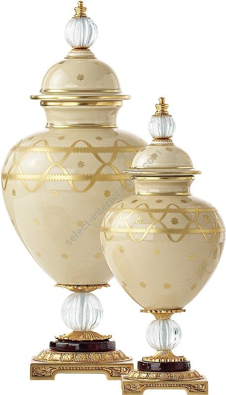 Le Porcellane / Vases with Lids / Potiche Elite 5143 5142