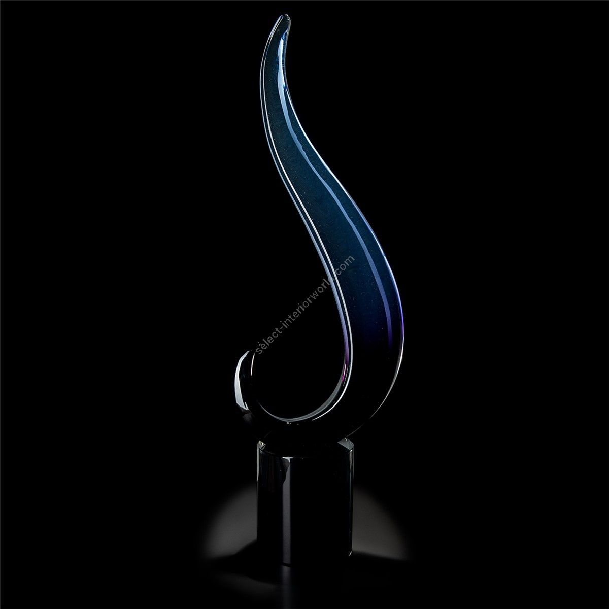 Italian Luxury Lighting / Abstract Sculptures / Knot in Gradient Murano Glass 6008 1 COL