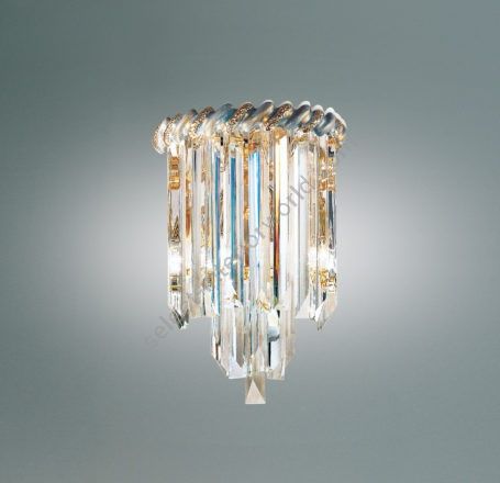 Patrizia Volpato / Wall Sconces / Cristalli Murano Glass 24 Karat Gold PV-6035-APP1
