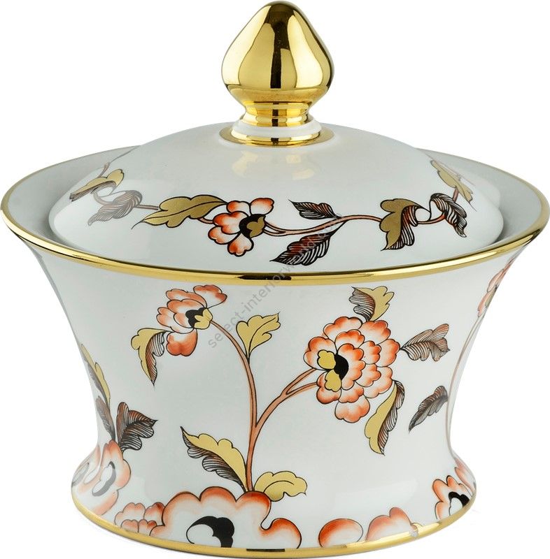 Le Porcellane / Decorative Box / Fiori Cinesi 6112