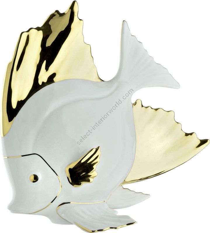 Le Porcellane / Animal Sculptures / Angel Fish 7030