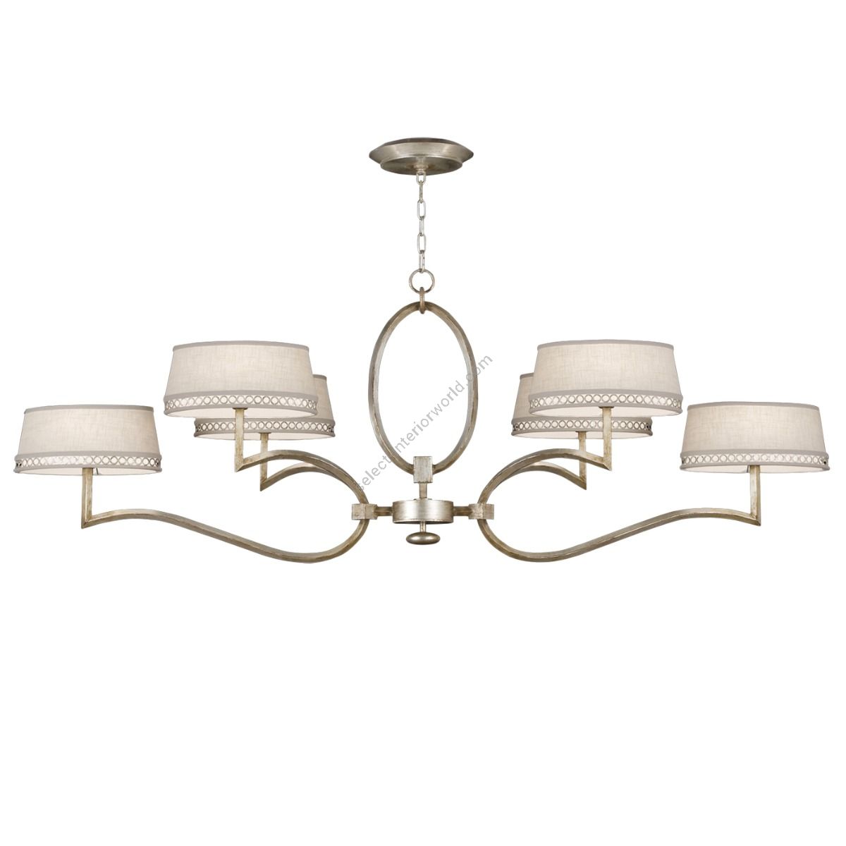 Fine Art Handcrafted Lighting / Chandeliers / Allegretto 63″ Oblong 780040