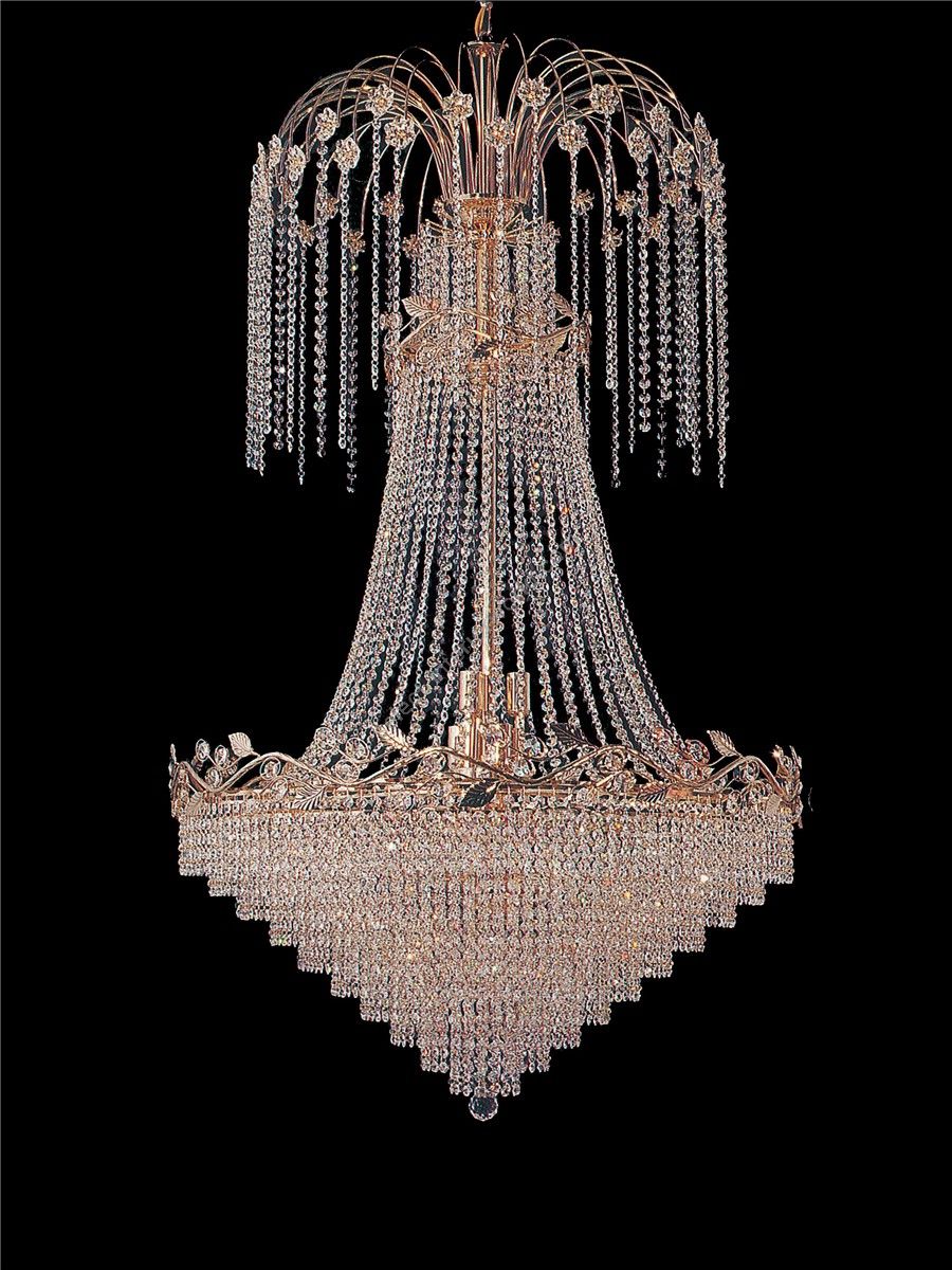 Italian Luxury Lighting / Chandeliers / Empire Crystal 34 Lights 8153 110