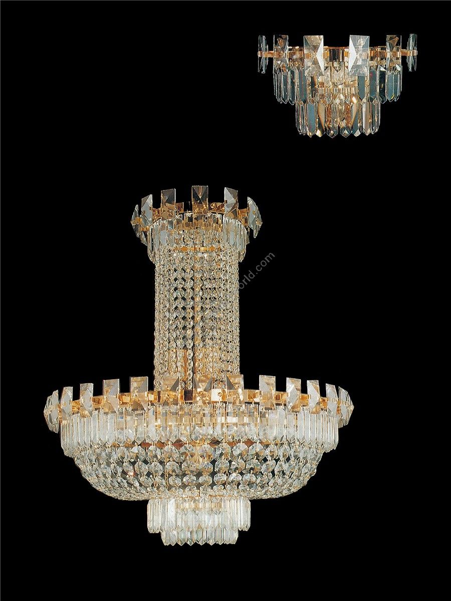 Italian Luxury Lighting / Chandeliers / Empire 16 Lights 8306 085