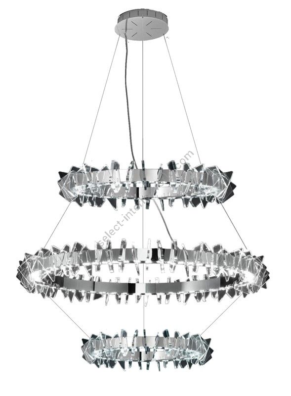 Patrizia Volpato / Chandeliers / Eos 24 Karat Gold 832-S66+120+80