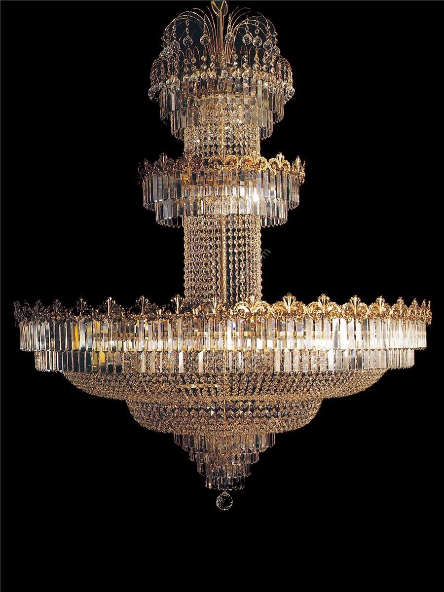Italian Luxury Lighting / Chandeliers / Empire Crystal 48 Lights 8551 170