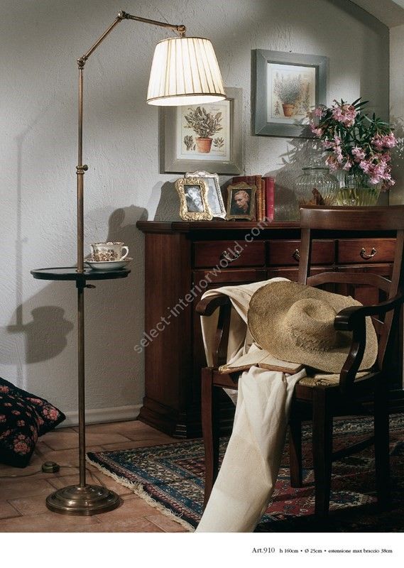 Il Paralume Marina / Floor Lamps / 910 with incorporated table