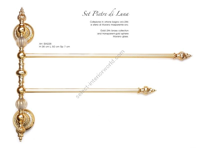 Il Paralume Marina / Towel racks / BA228/ORO24K