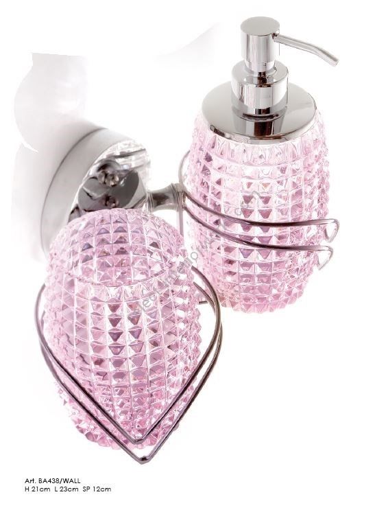 Il Paralume Marina / Bathroom soap dispensers / BA438/KRRS/wall