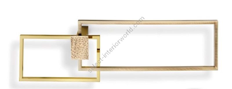 Il Paralume Marina / Towel Holders / Metal Brass Finishes GOLD BA732
