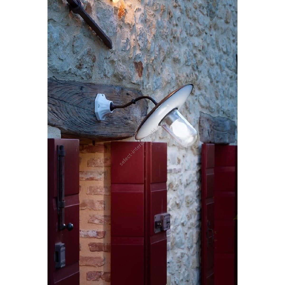 Aldo Bernardi / Applique, Outdoor Lamp / Al Sole - Brass Lamps