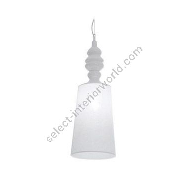 Karman / Pendants & Suspension Lights / Alì e Babà 25cm Ceramic & shade linen SE623BS