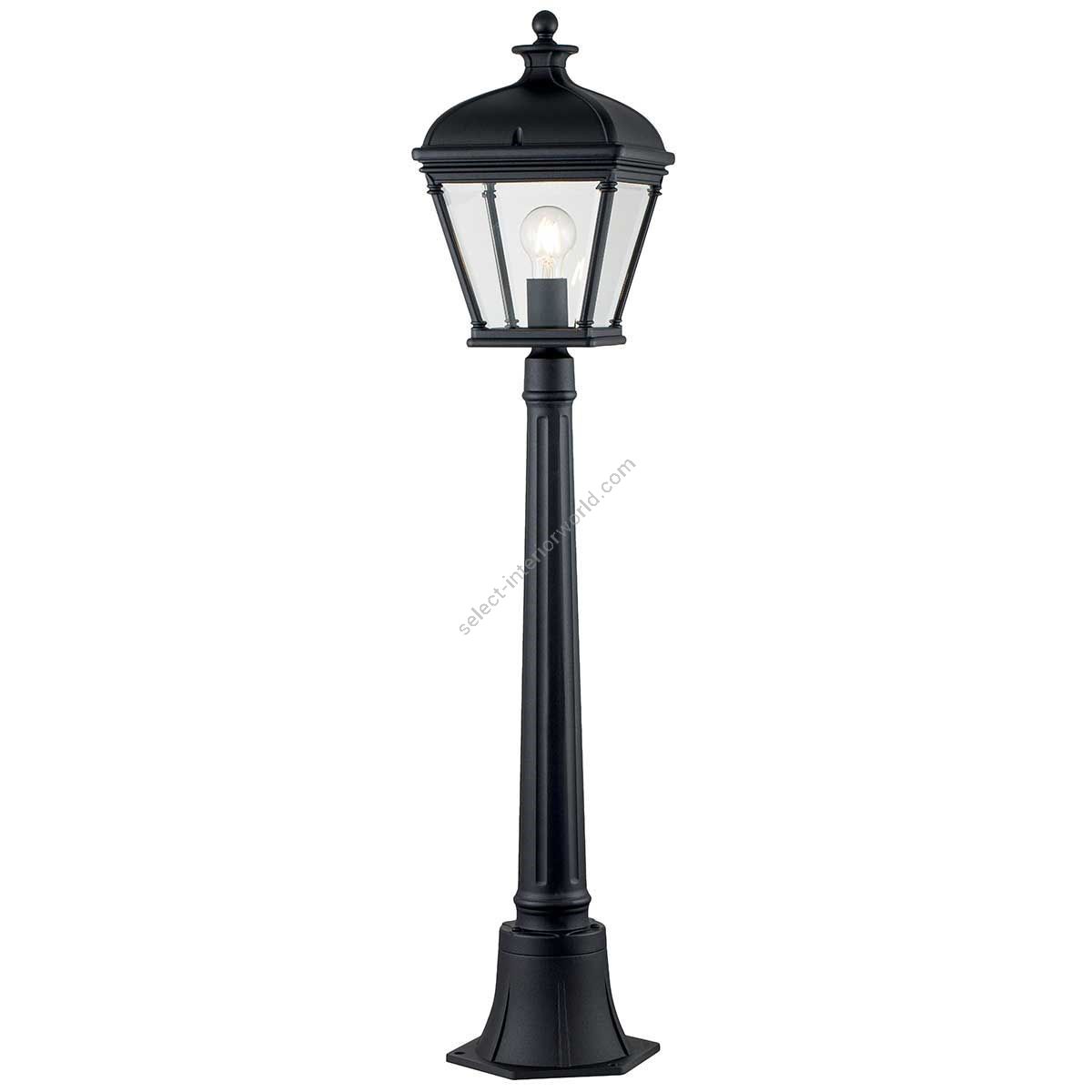 Elstead Lighting / Outdoor Post Lights / Bayview 1 Medium Black