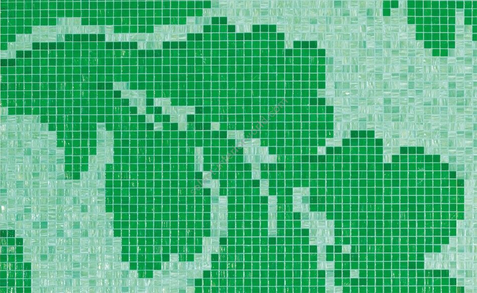 Bisazza / Mosaico - Decorations / Ardassa Emerald (Flora)