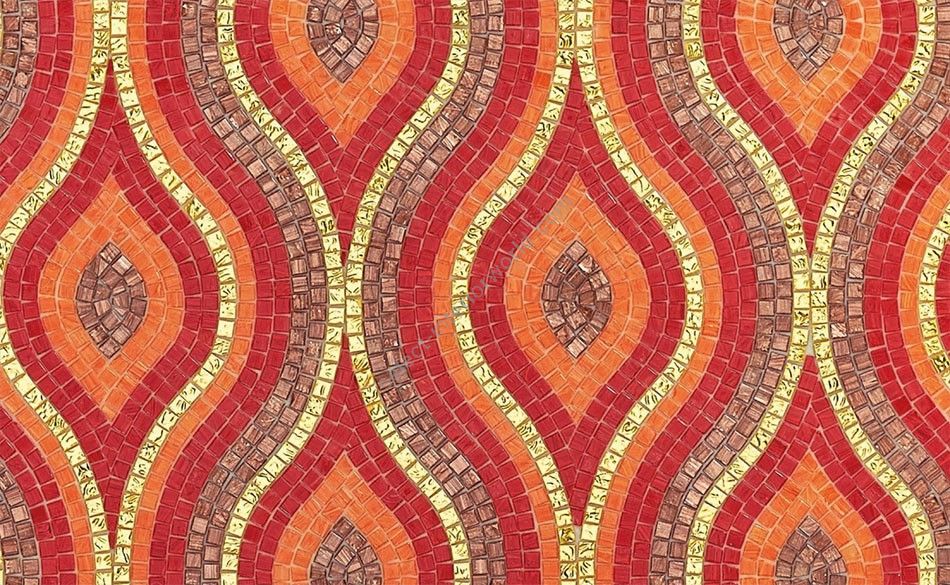 Bisazza / Mosaico - Decorations / Drops Red (Timeless)