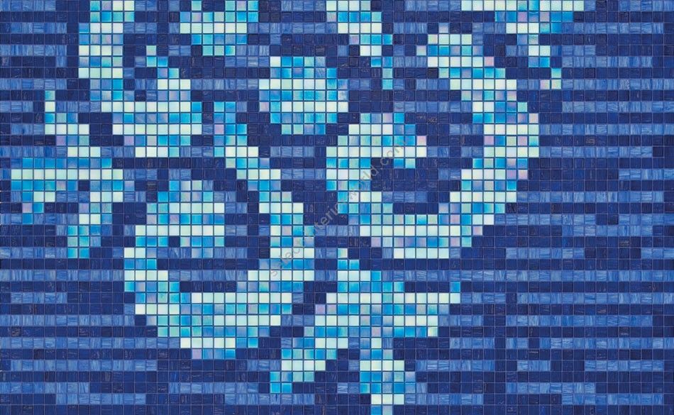 Bisazza / Mosaico - Decorations / Ginseng Blue (Modern)