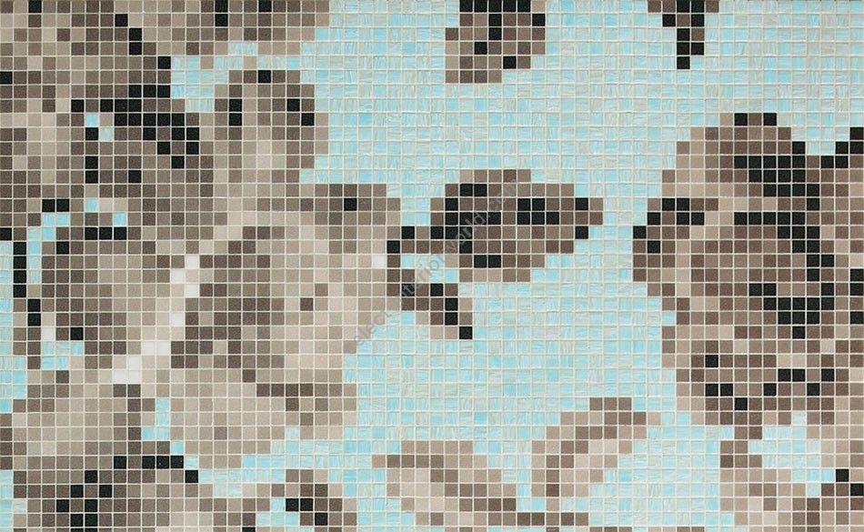 Bisazza / Mosaico - Decorations / Hanami Azzurro (Flora)