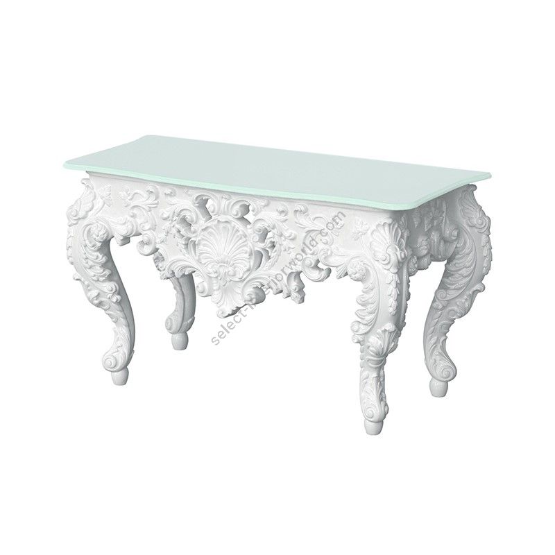 Bisazza / Console tables / Bagno - the wanders collection / New Antiques Table 127 White