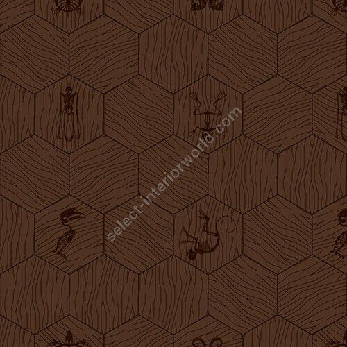 Bisazza / Wood - Decorations / New Gingham Cuoio