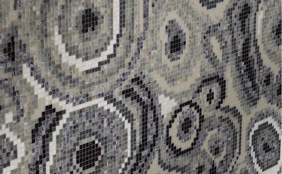 Bisazza / Mosaico - Decorations / New Malachite Grey (Modern)