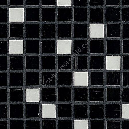 Bisazza / Mosaico - Blends / Princess Black (Gold blends)