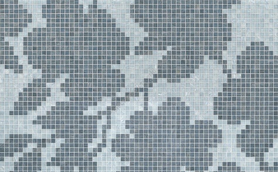 Bisazza / Mosaico - Decorations / Shadow Grey (Flora)
