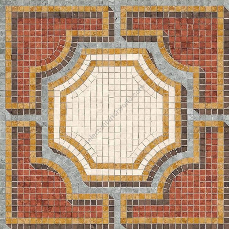 Bisazza / Marmosaico - Decorations / Solferino Rosso