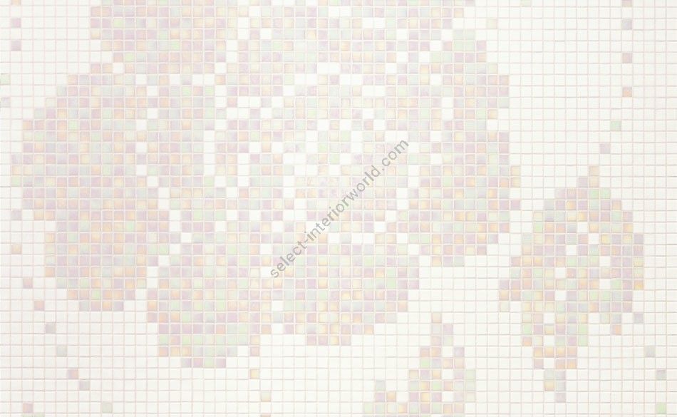 Bisazza / Mosaico - Decorations / Winter Flowers Bianco (Flora)