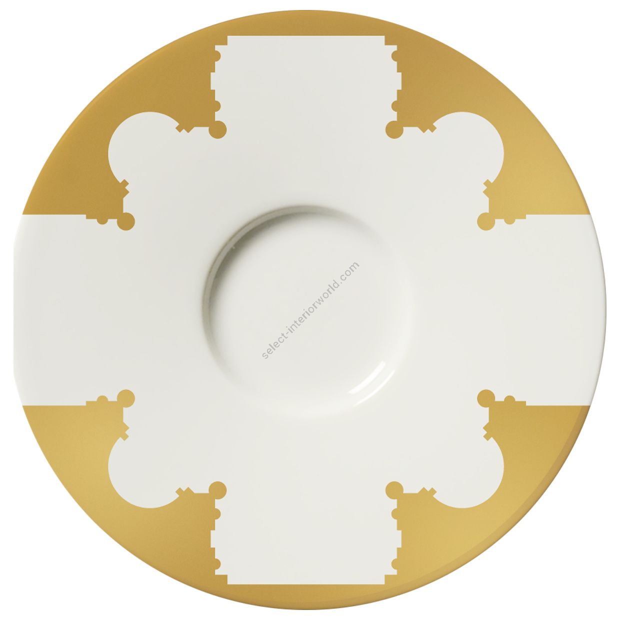 Le Porcellane / Plates & Bowls Tabletop / Baroqeat Gold 5866