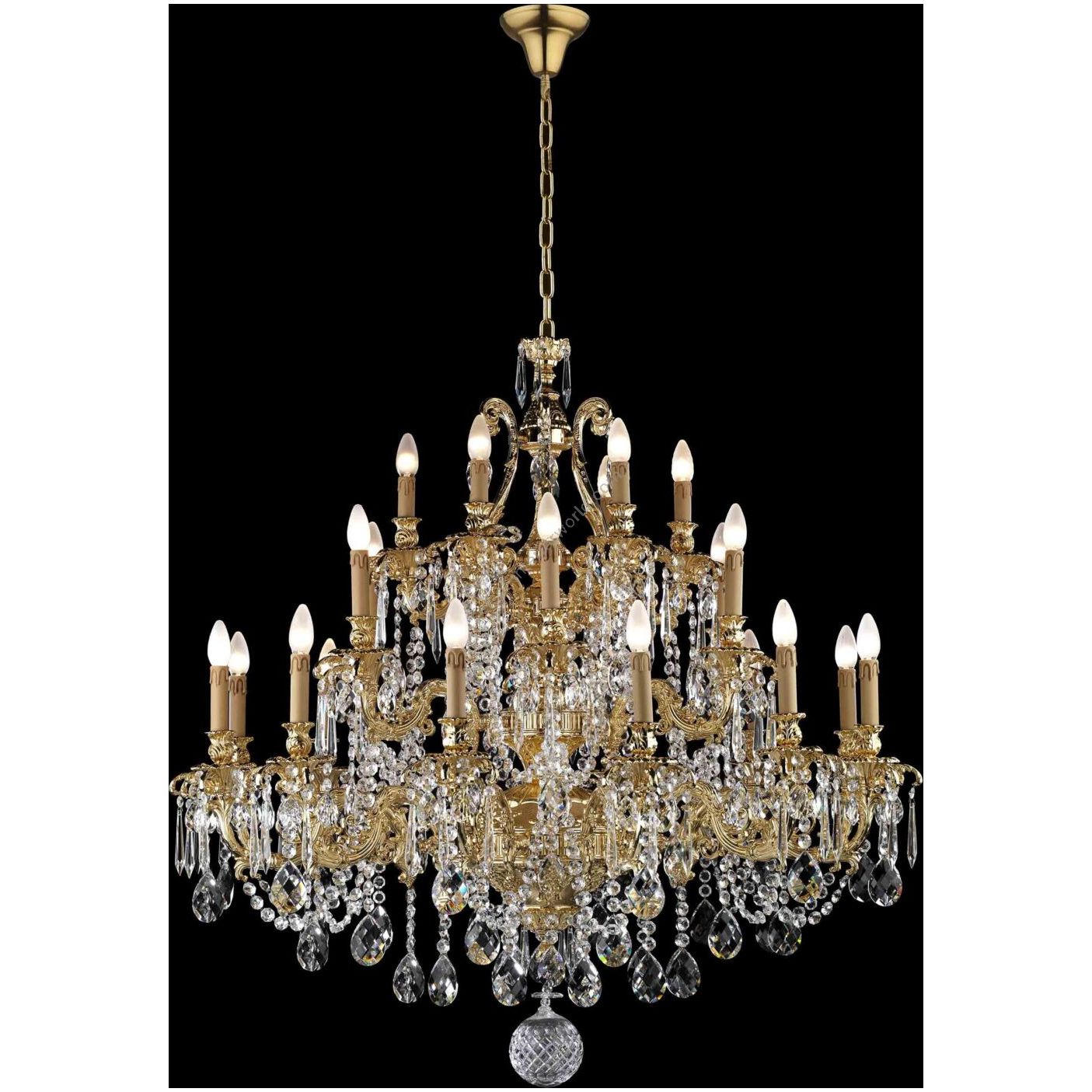 Badari / Chandeliers / 24 lights chandelier with crystals B4-28-24