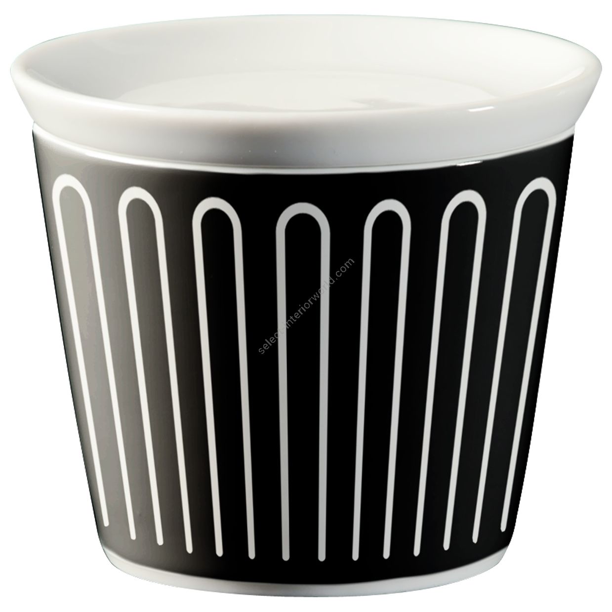 Le Porcellane / Tea & Coffee Tableware / Baroqeat Black 5876