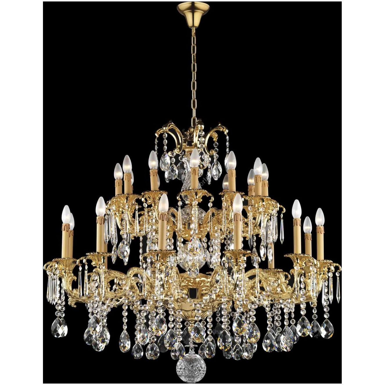 Badari / Chandeliers / 24 lights chandelier with crystals B4-30-24