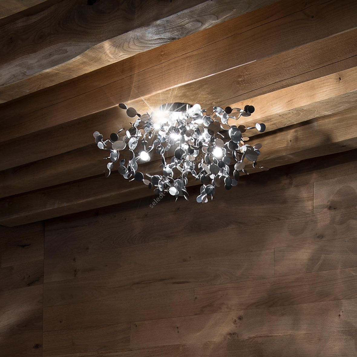 Terzani / LED Ceiling Lights / Argent N99L