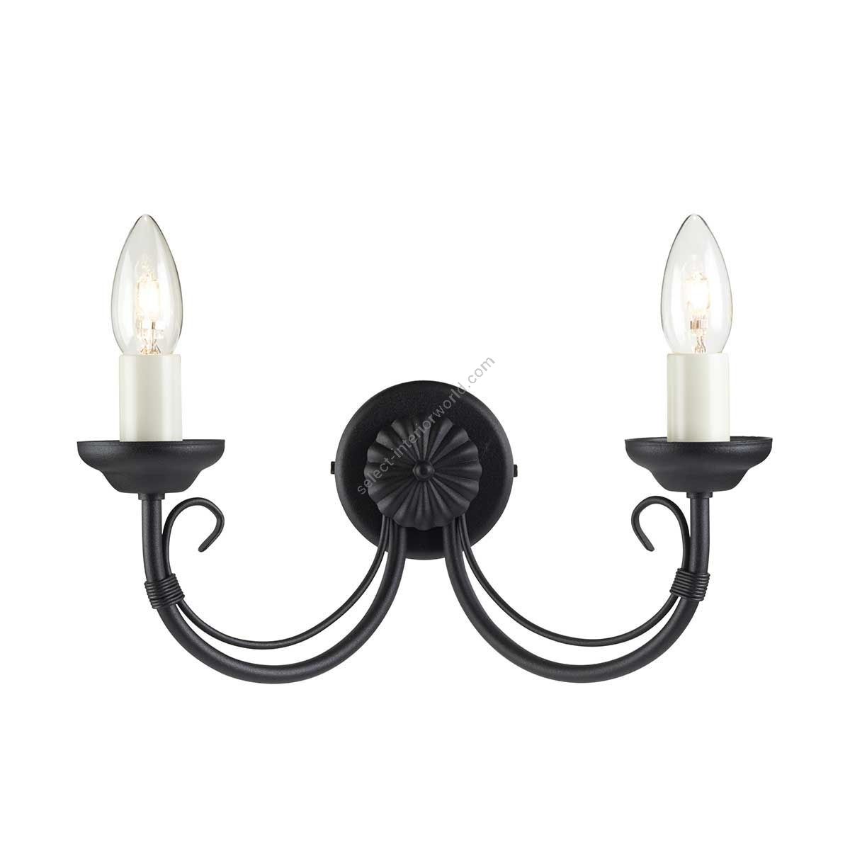 Elstead Lighting / Wall Lights / Chartwell 2 Black