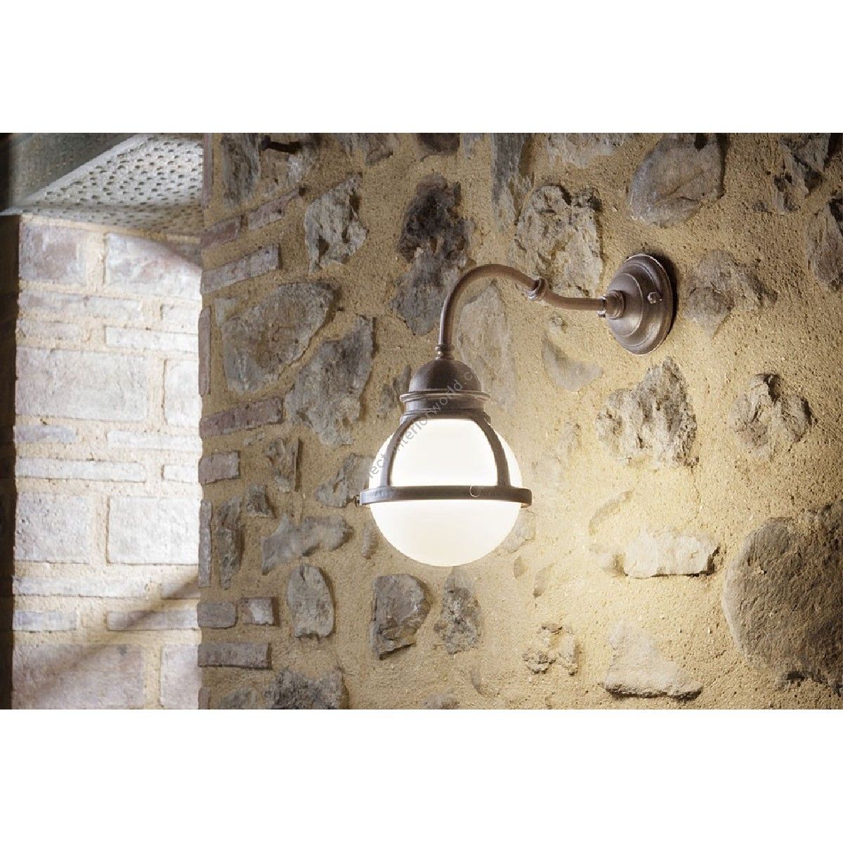 Aldo Bernardi / Applique / Cimosa - Brass Lamps