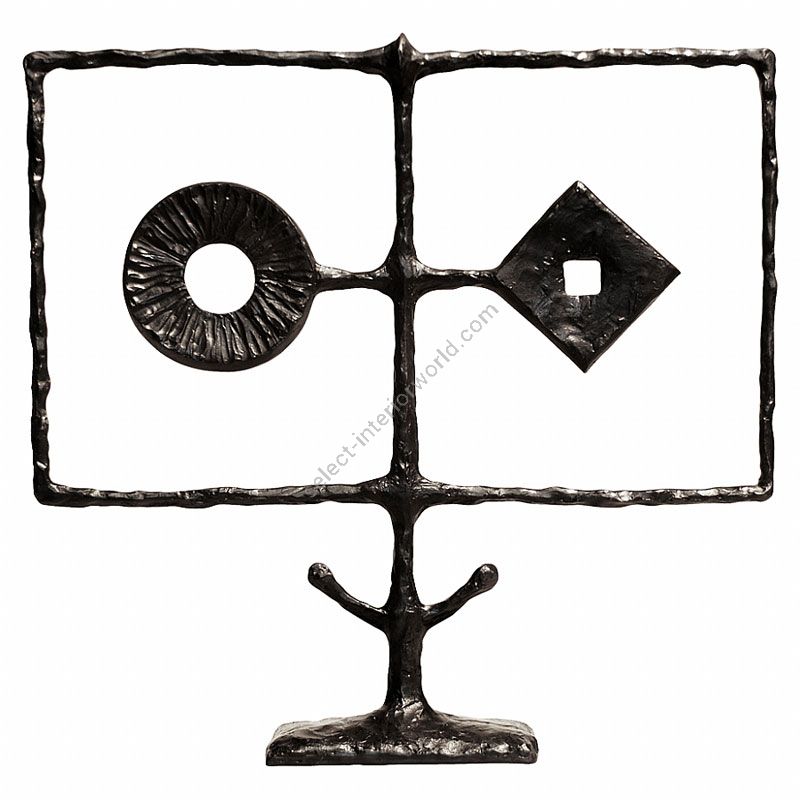 Tom Corbin / Author's sculpture / Face Abstract S9010