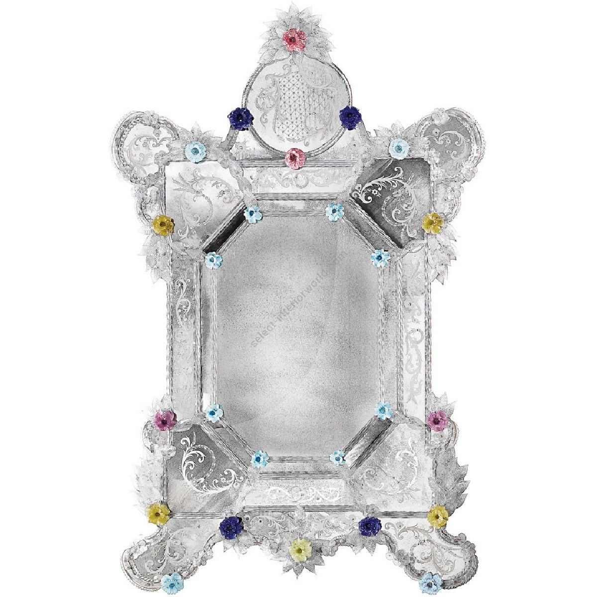 Arte Veneziana / Wall Mirrors / Cornèr Venetian Style MVX-AVA-001-F15