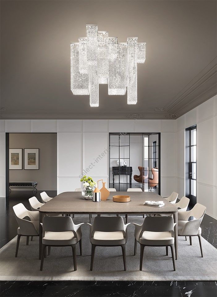 Masiero / Ceiling Lights / CUBO COMBO PL 100 SQ