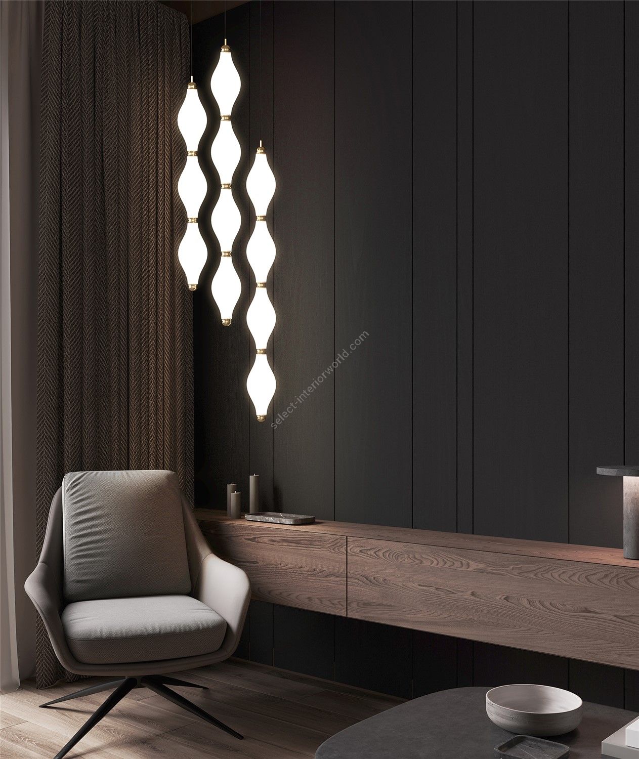 Euroluce Lampadari / Pendants & Suspension Lights / Dewy Project S3+S4+S4