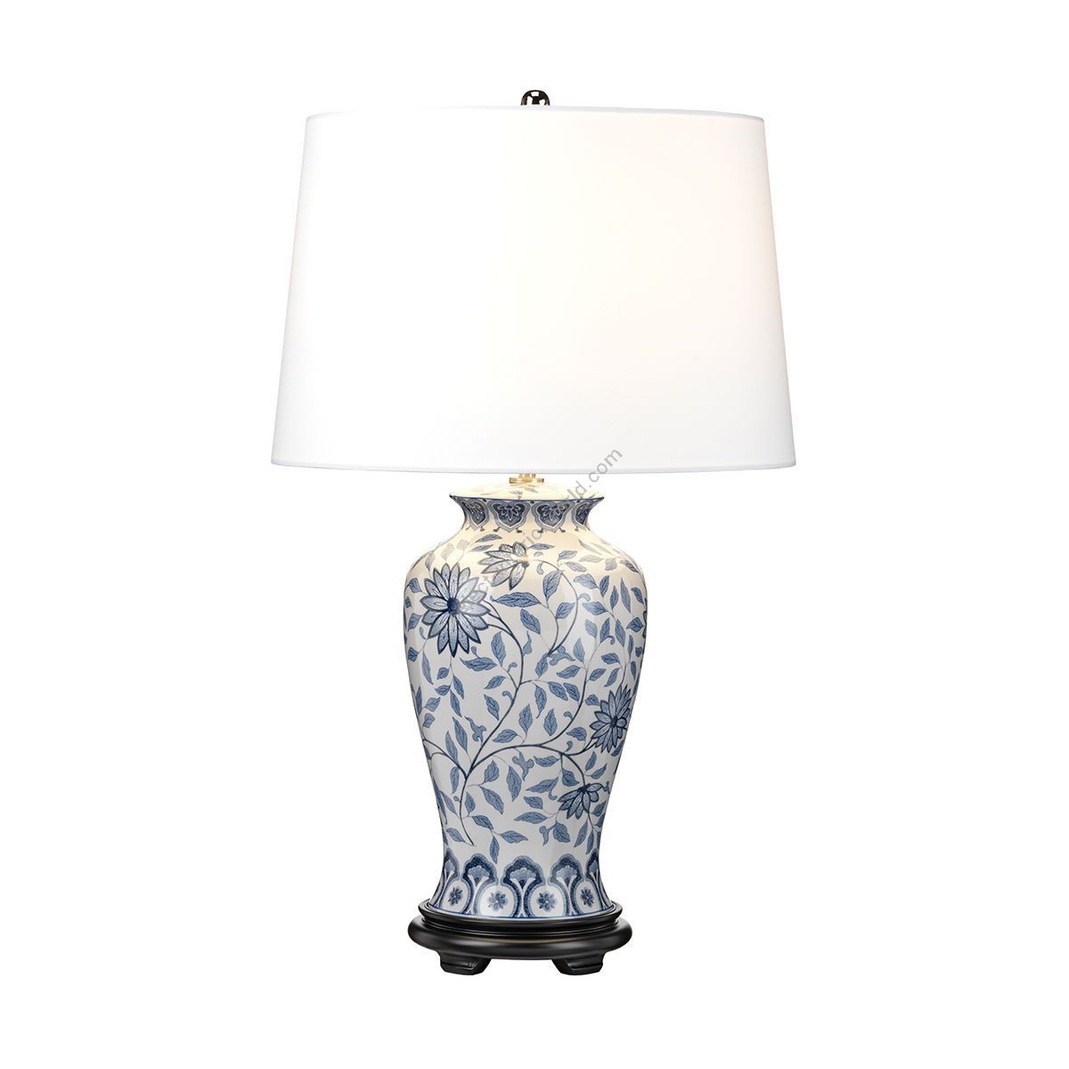 Elstead Lighting / Table Lamps / Ying 1 Blue and White