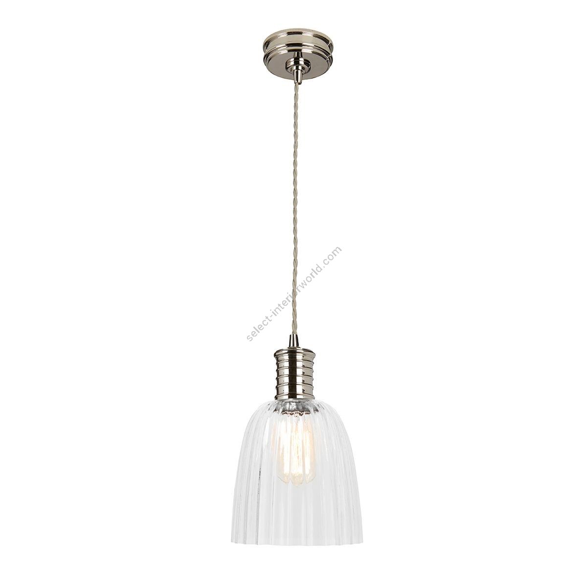 Elstead Lighting / Pendant Lights / Douille 1 Polished Nickel
