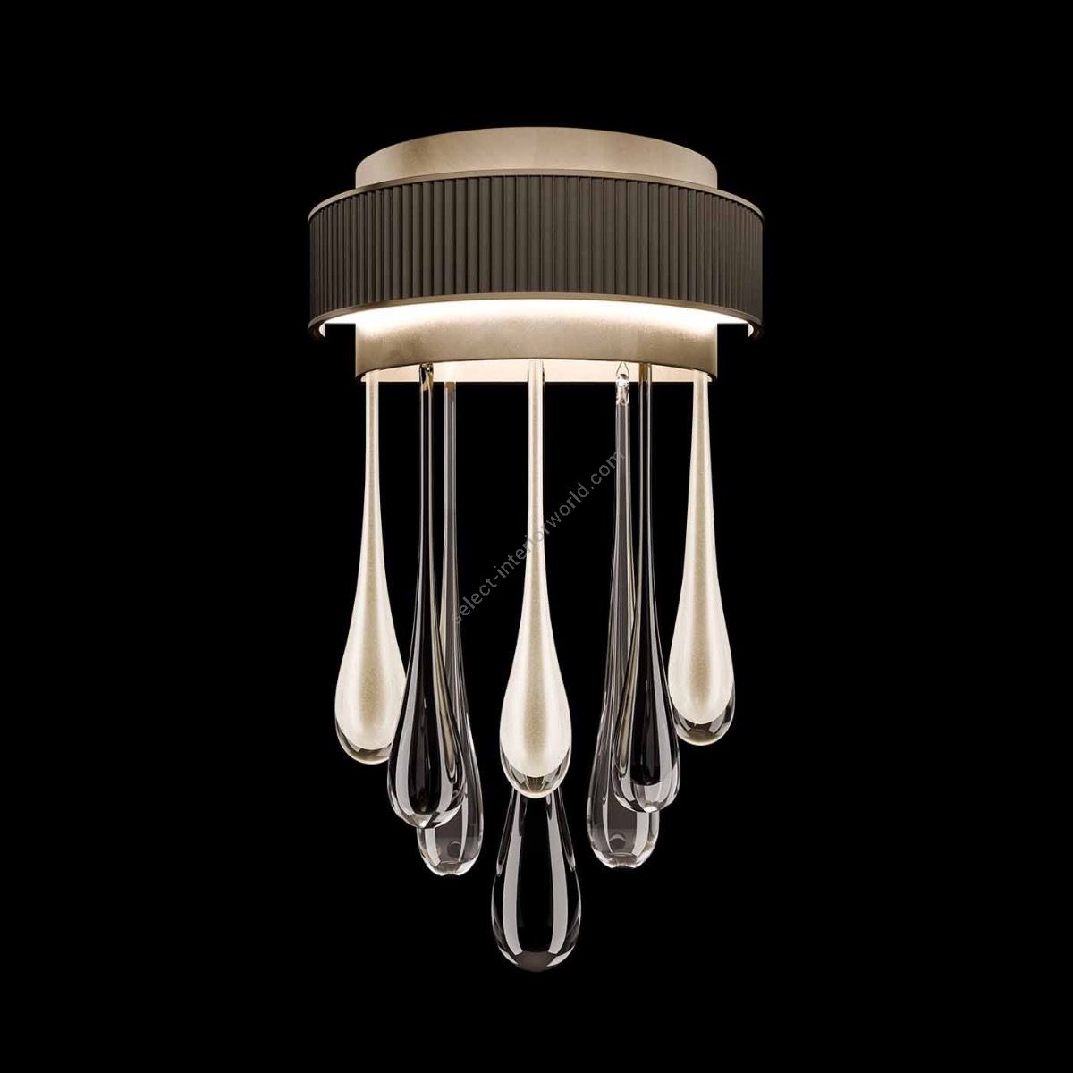 Fine Art Handcrafted Lighting / Wall Sconces / Rain 100142