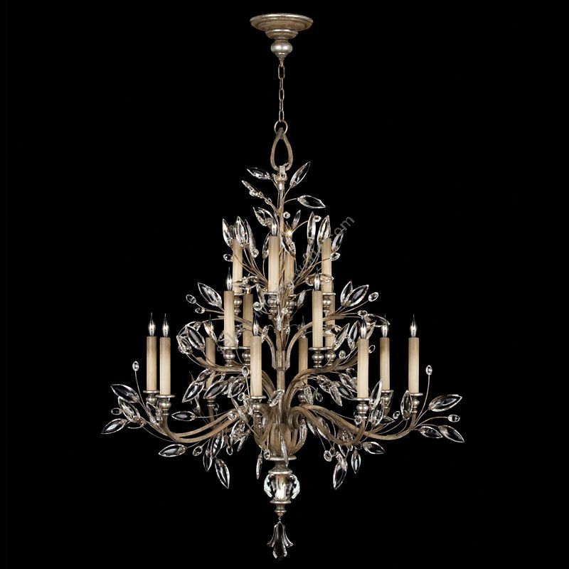 Fine Art Handcrafted Lighting / Chandeliers / Crystal Laurel 45″ Round 759440 773740