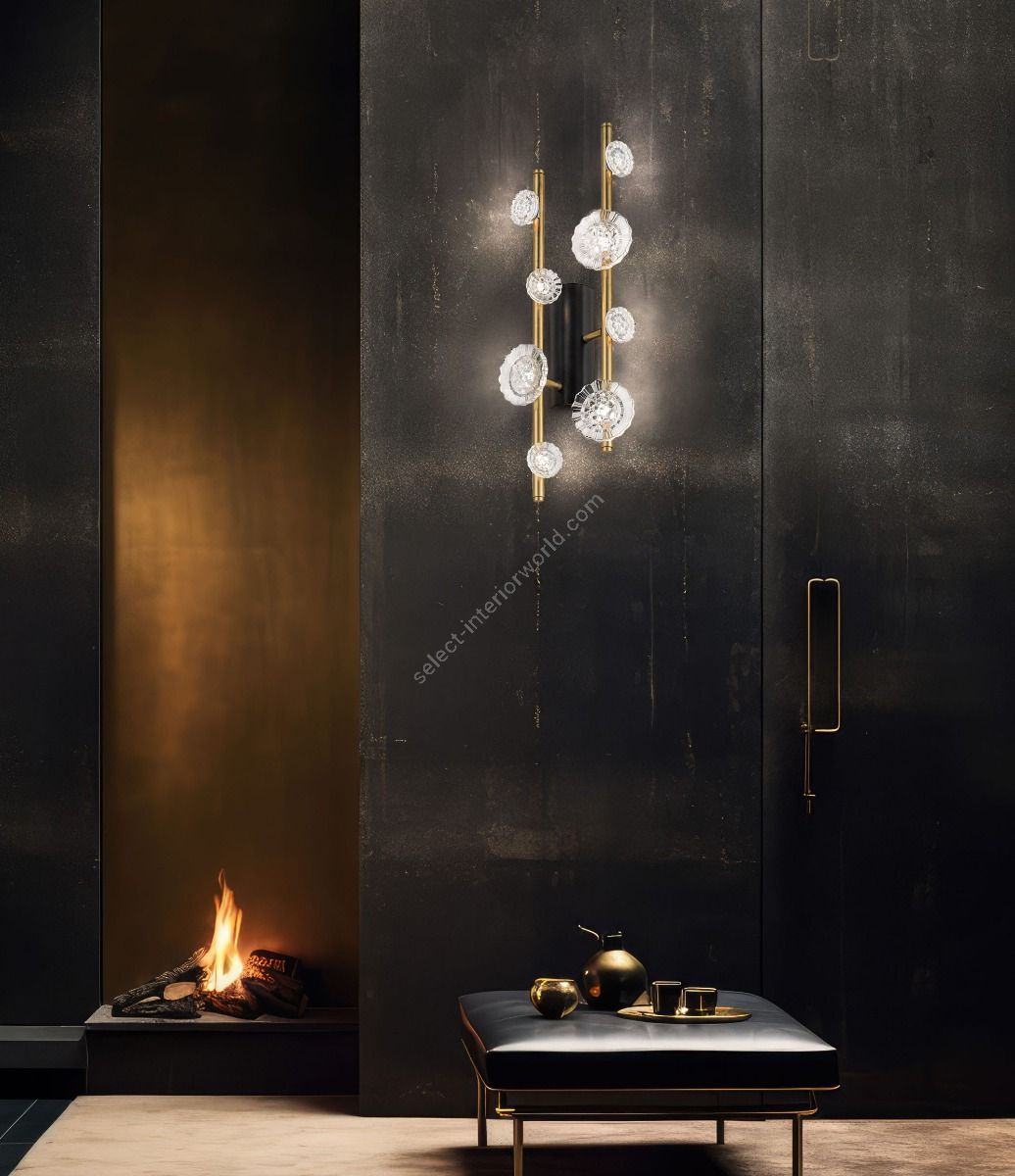 IDL 1987 / Wall Sconces / Flower Miu 655